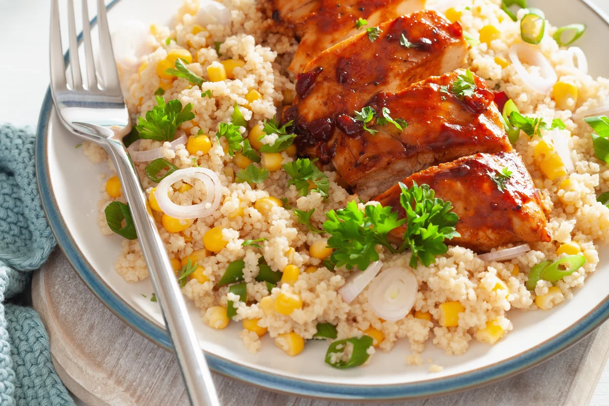 Mustard Maple BBQ Chicken