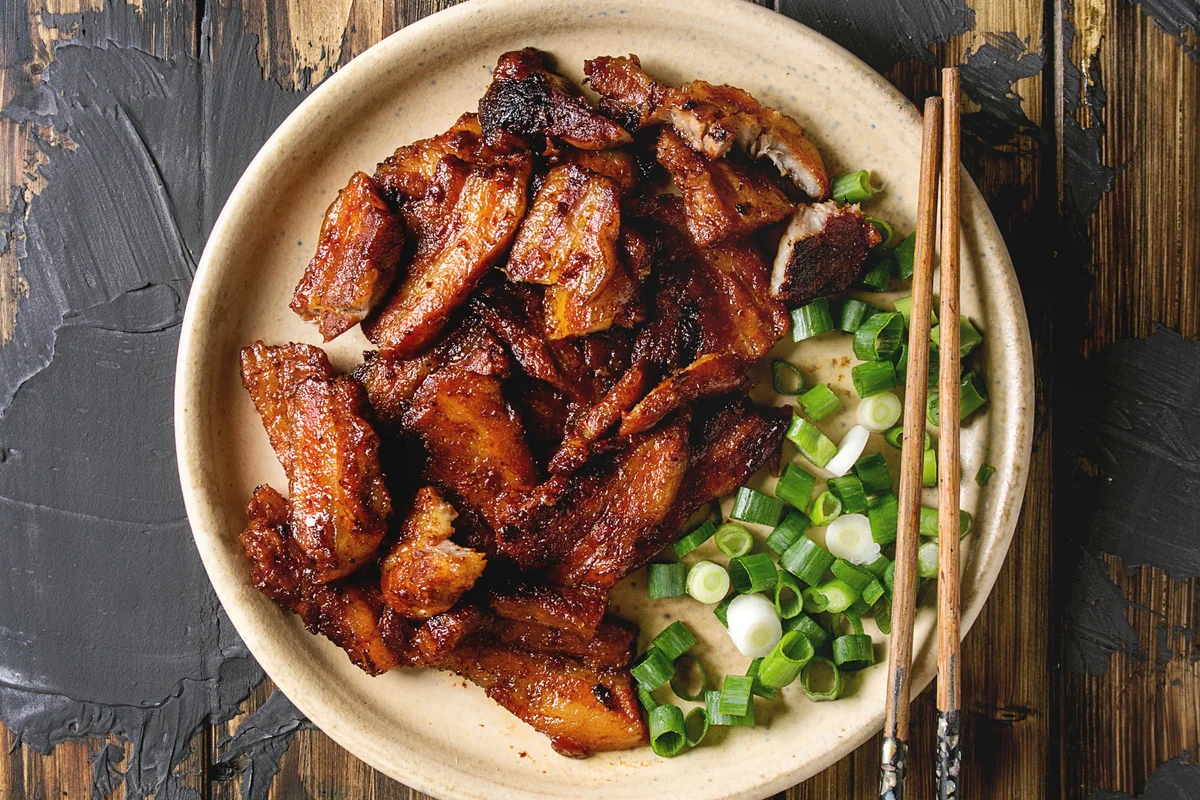 Cerdo BBQ Coreano con Gochujang