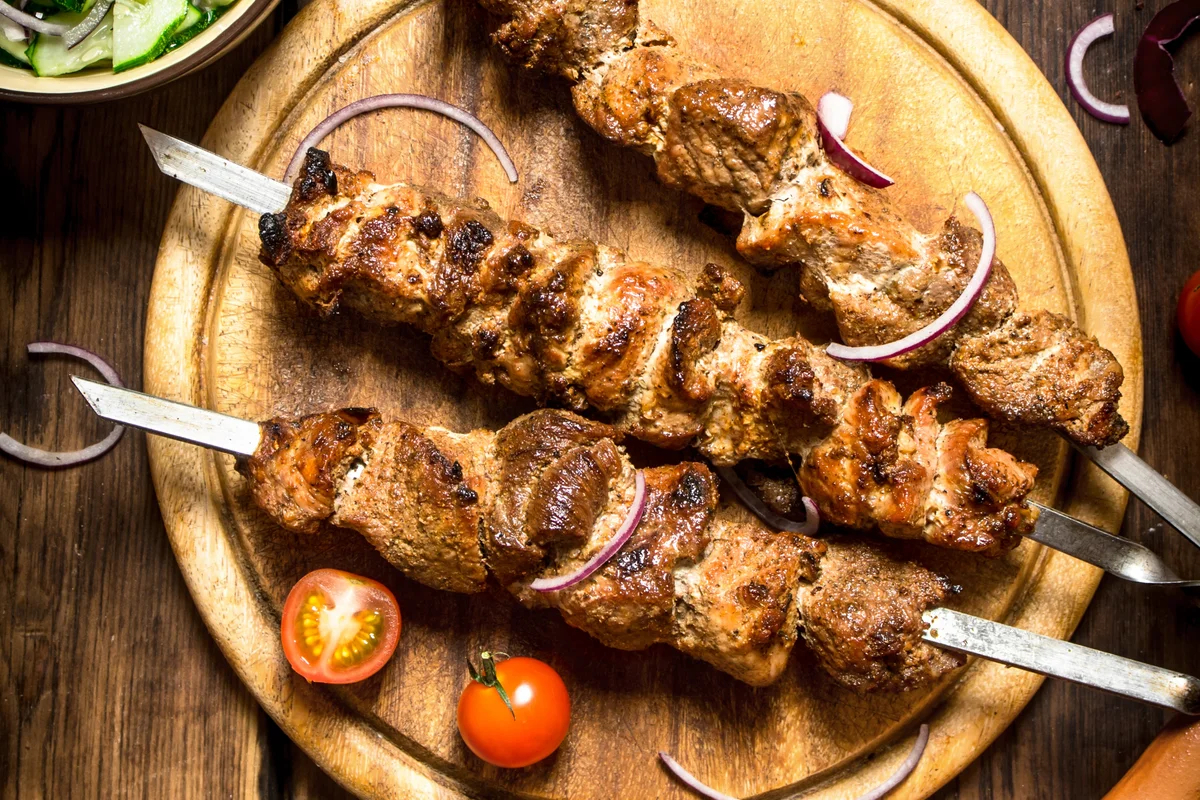 Brochetas de Res Jugosas