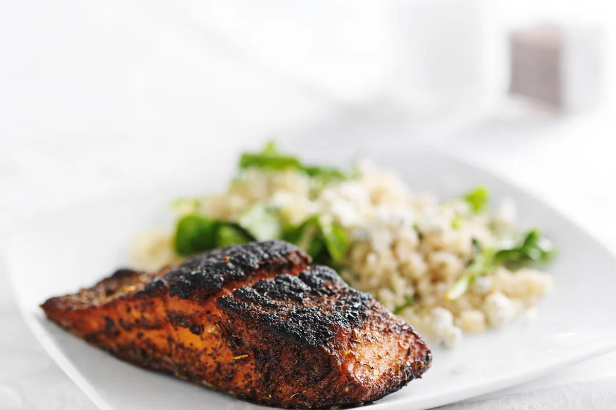 Cajun Blackened Salmon Fillets