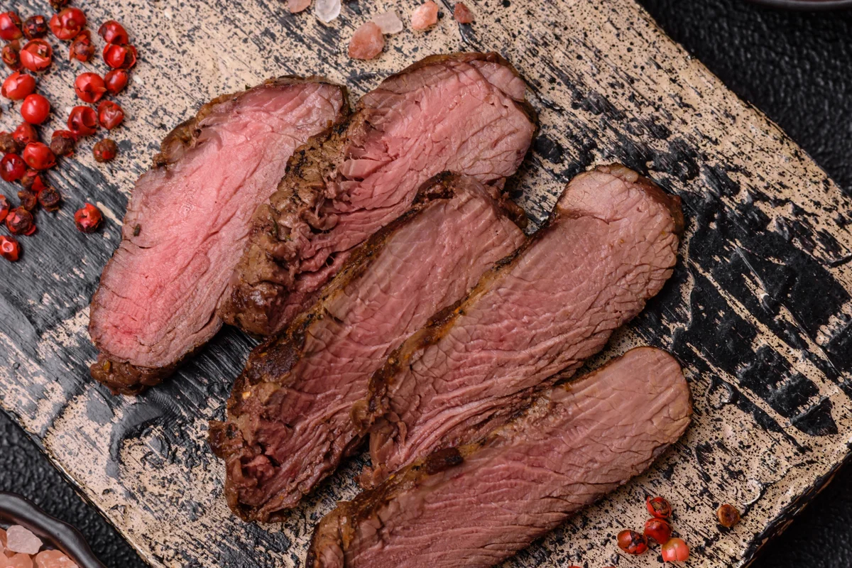 Steaks de tri-tip grillés au teriyaki