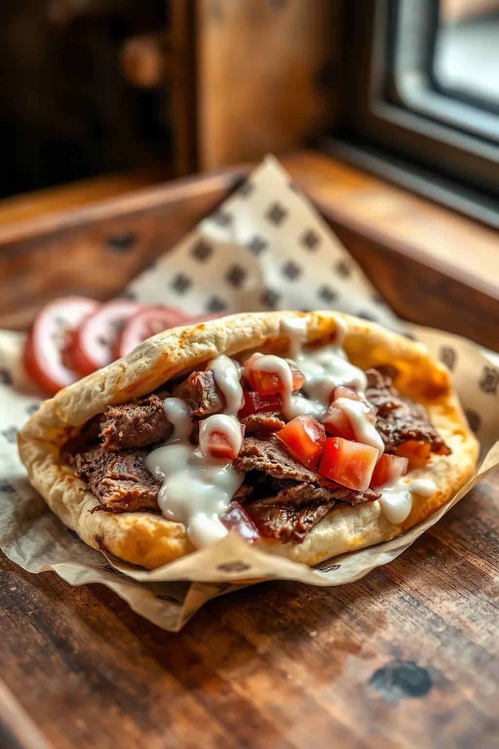 Donair de la côte Est canadienne