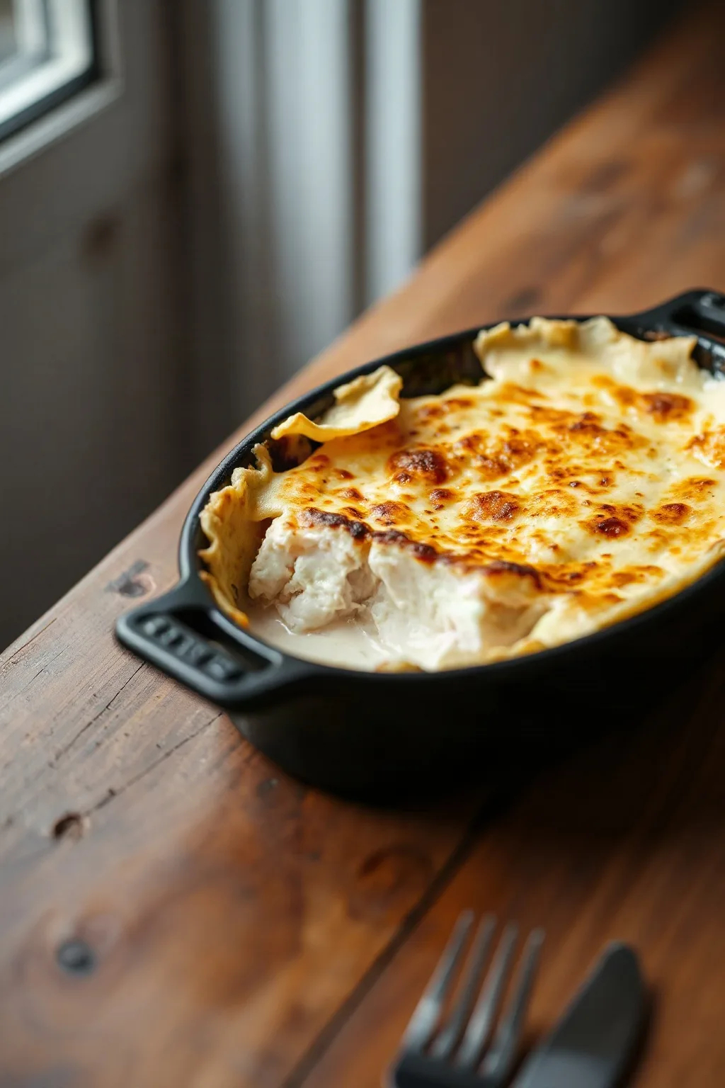 Classic Cod Au Gratin with Creamy Potatoes