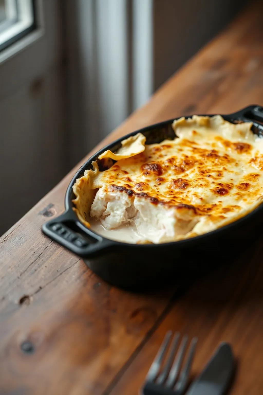 Classic Cod Au Gratin with Creamy Potatoes