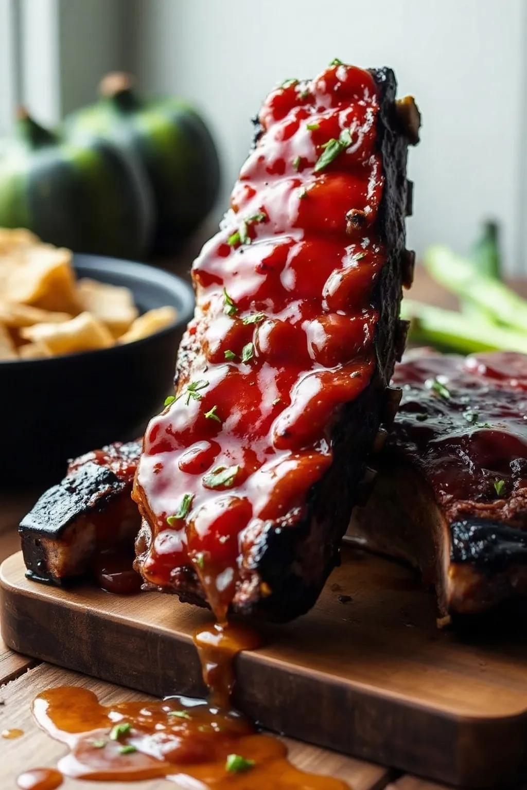 Delicious Honey Garlic Ribs