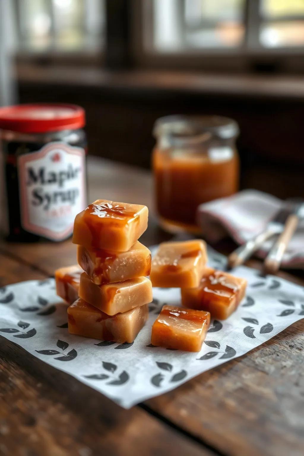 Classic Maple Syrup Taffy