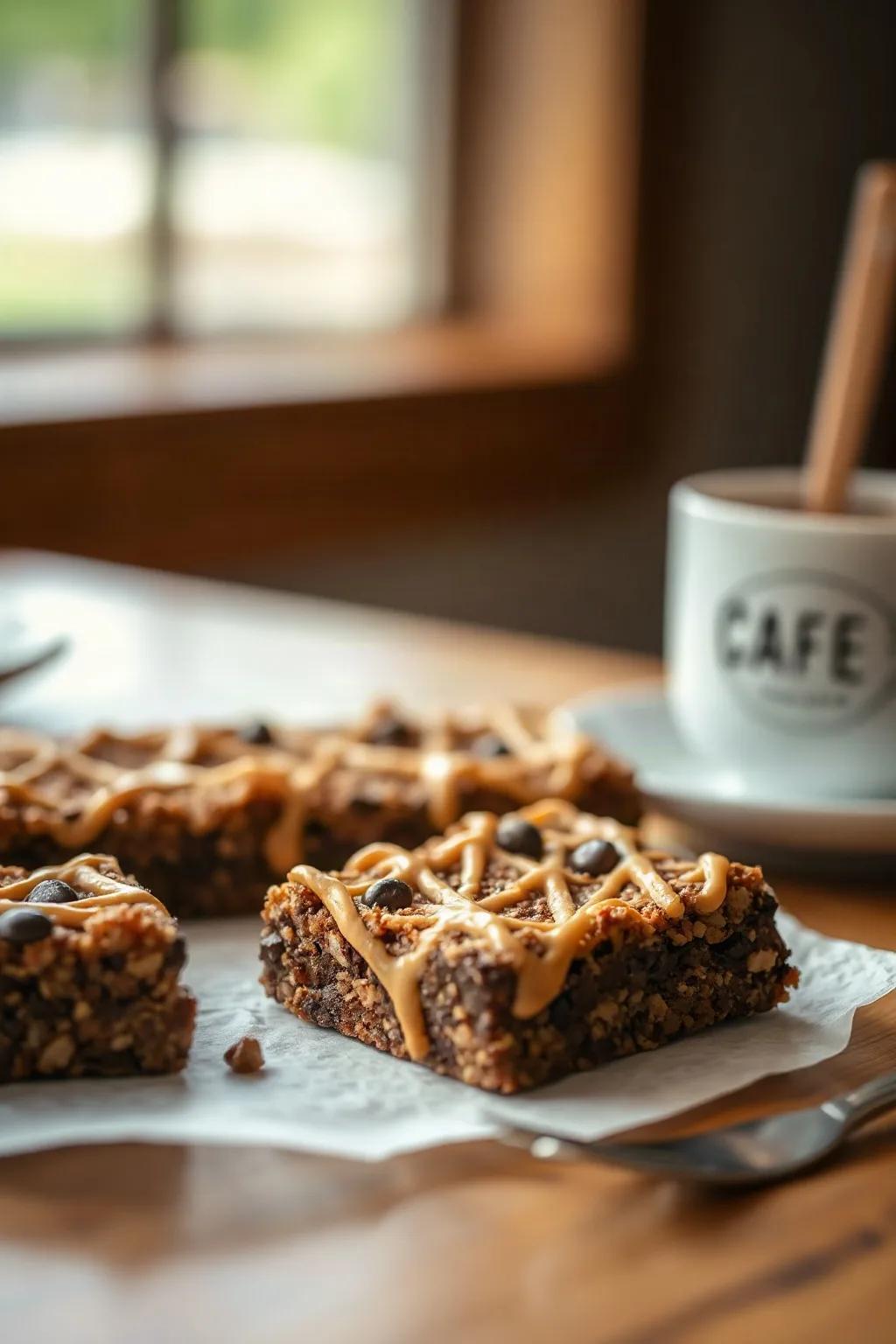 Cafe Style Puffed Wheat Squares