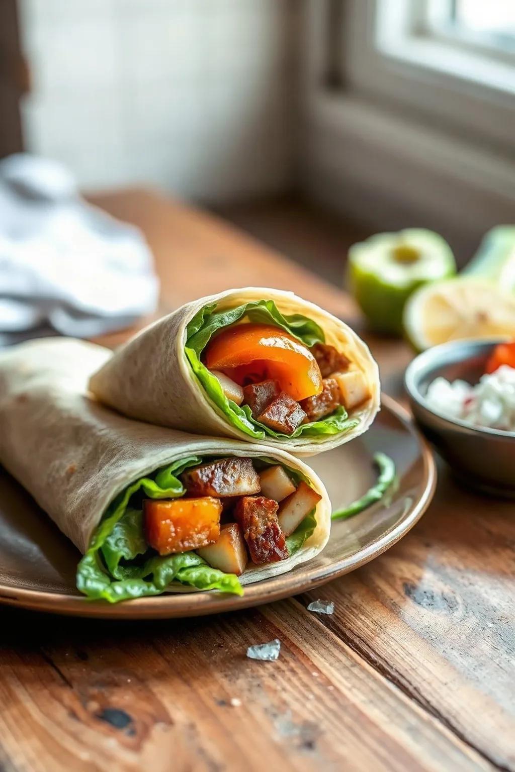 Easy 4 Ingredient Low Carb Keto Wraps