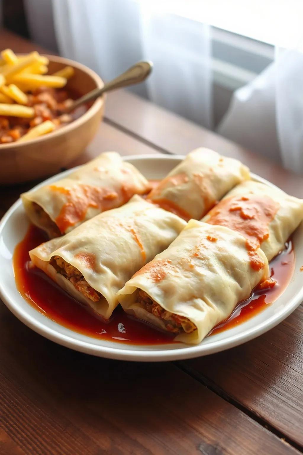 Rollos de Col Ucranianos Tradicionales