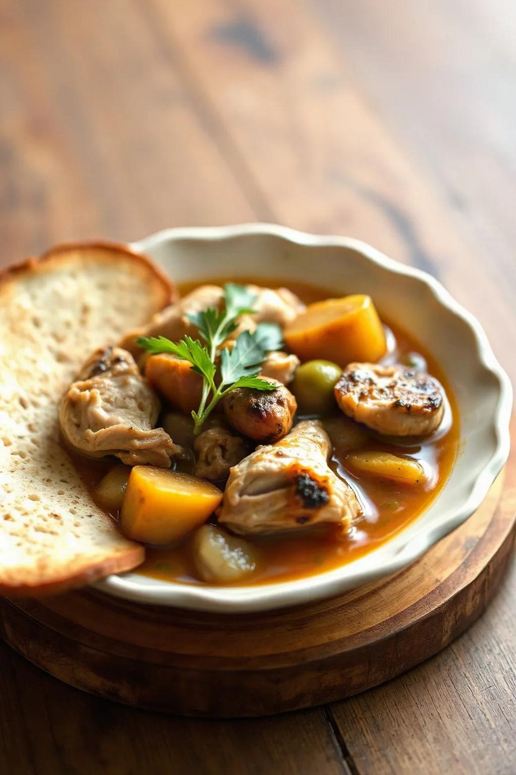 Classic Chicken Stew Fricot