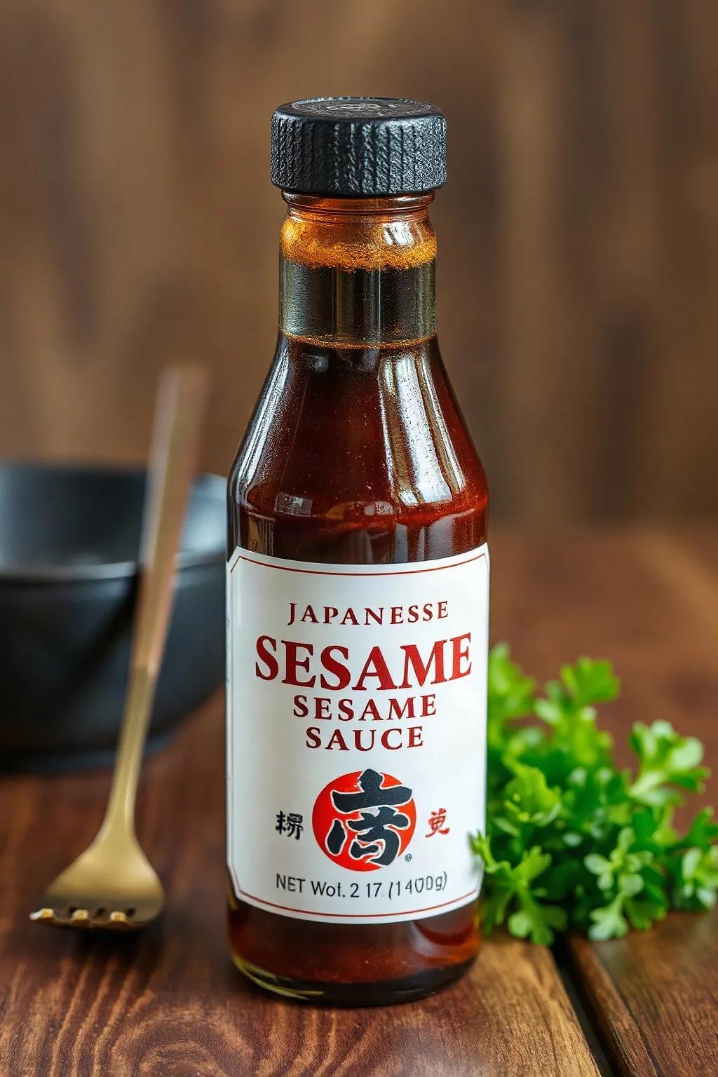 Sauce japonaise au sésame pour steak
