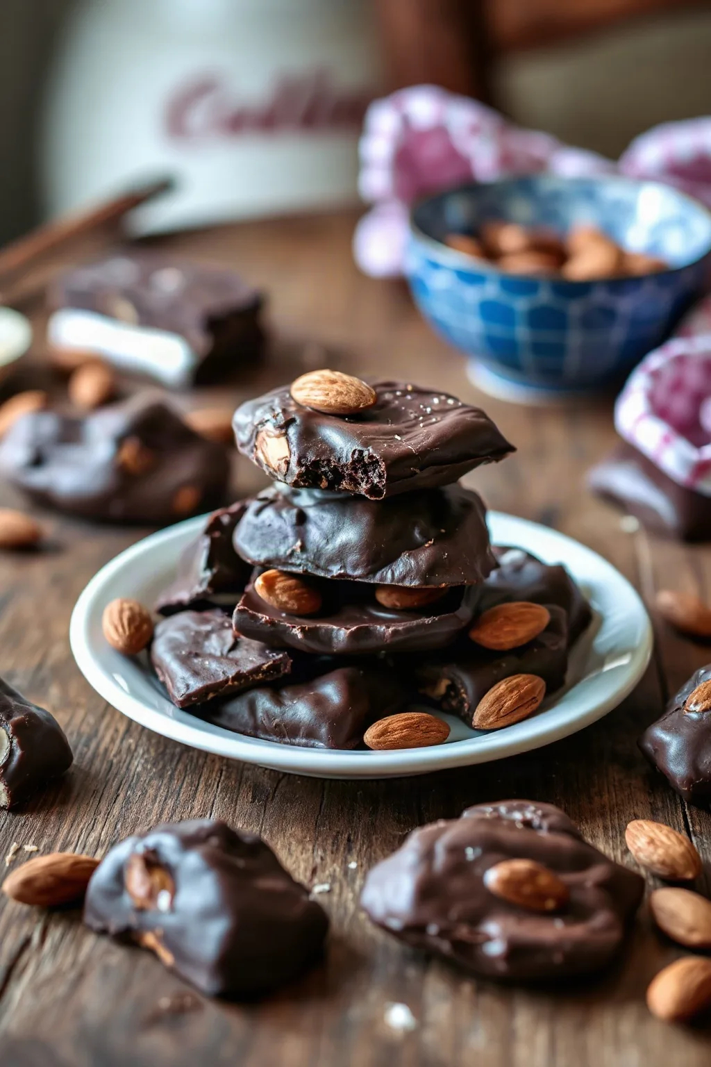 Dark Chocolate Almond Rocks Delight