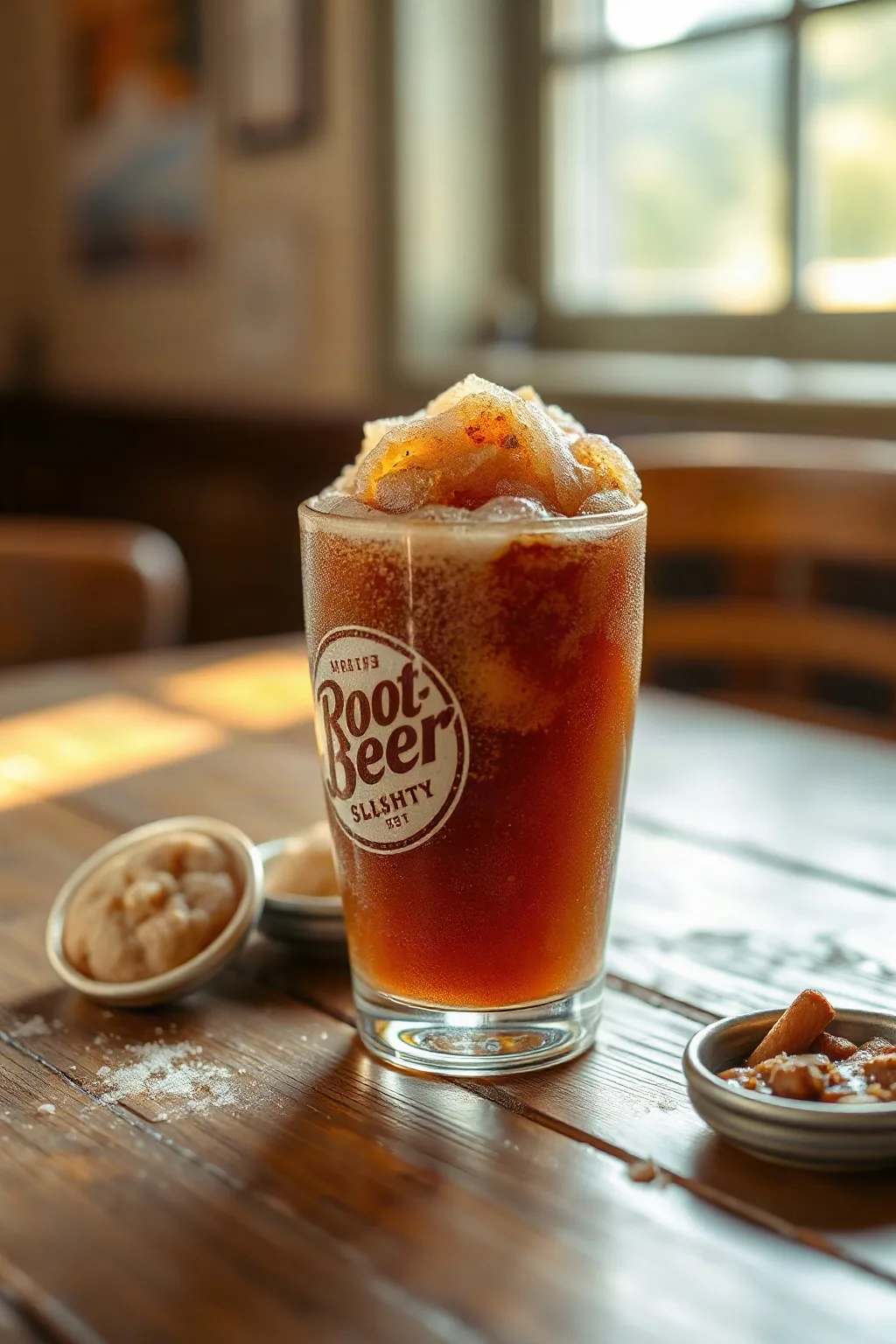 Slush à la racinette à l'ancienne
