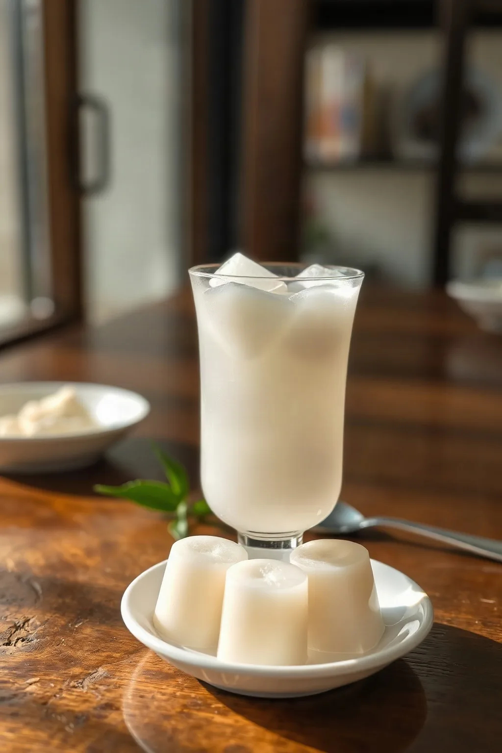 Délice de gelée de noix de coco jeune