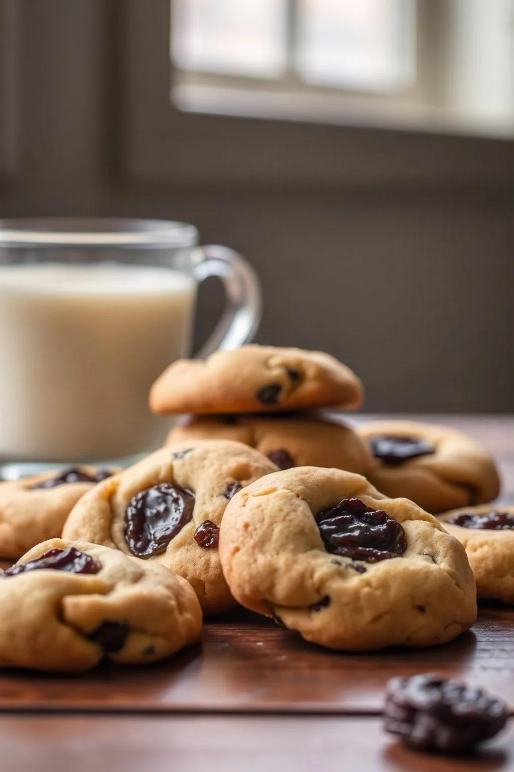 Galletas Gigantes de Pasas: Suaves y Masticables