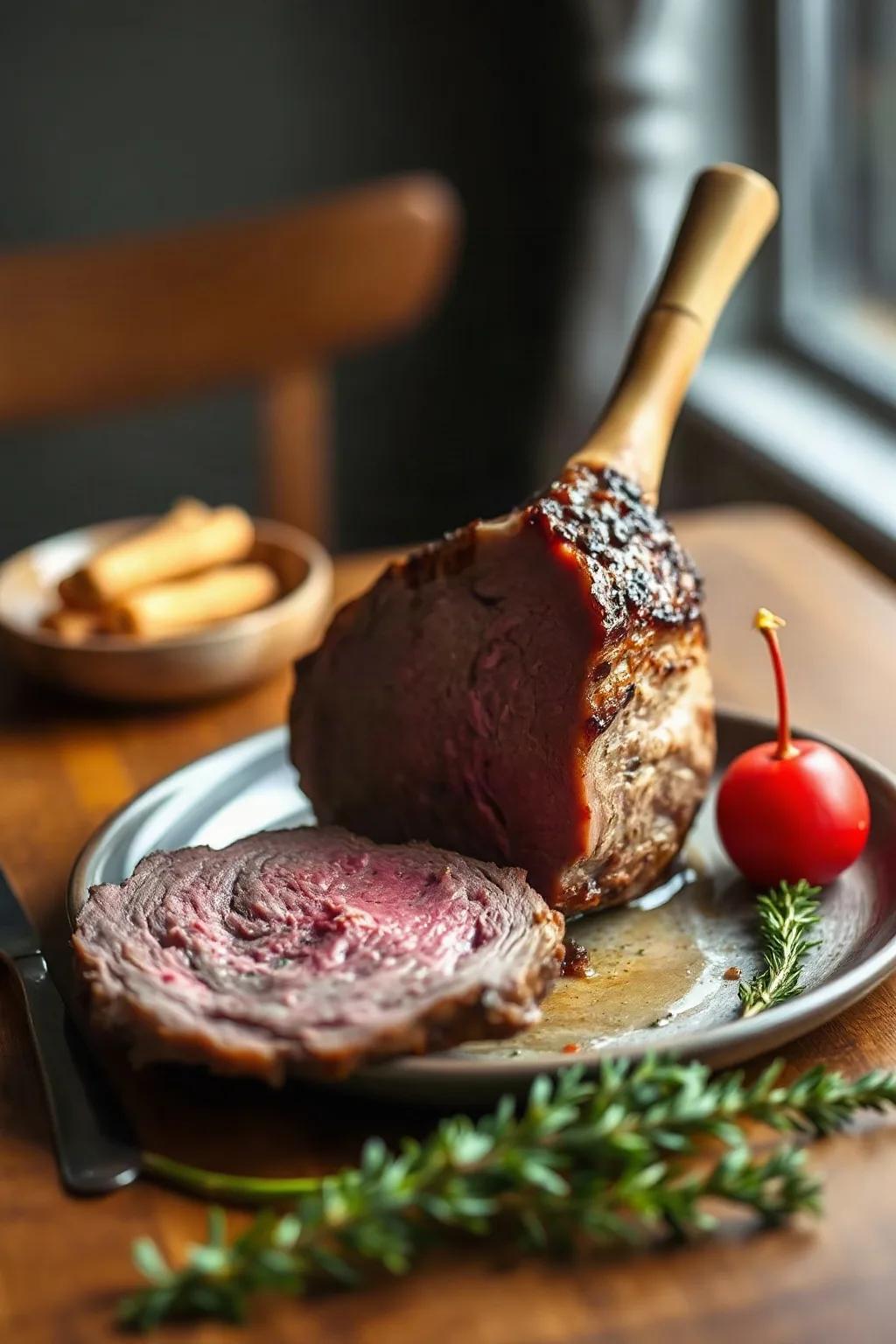 Rôti de ronde d'œil parfait sous vide