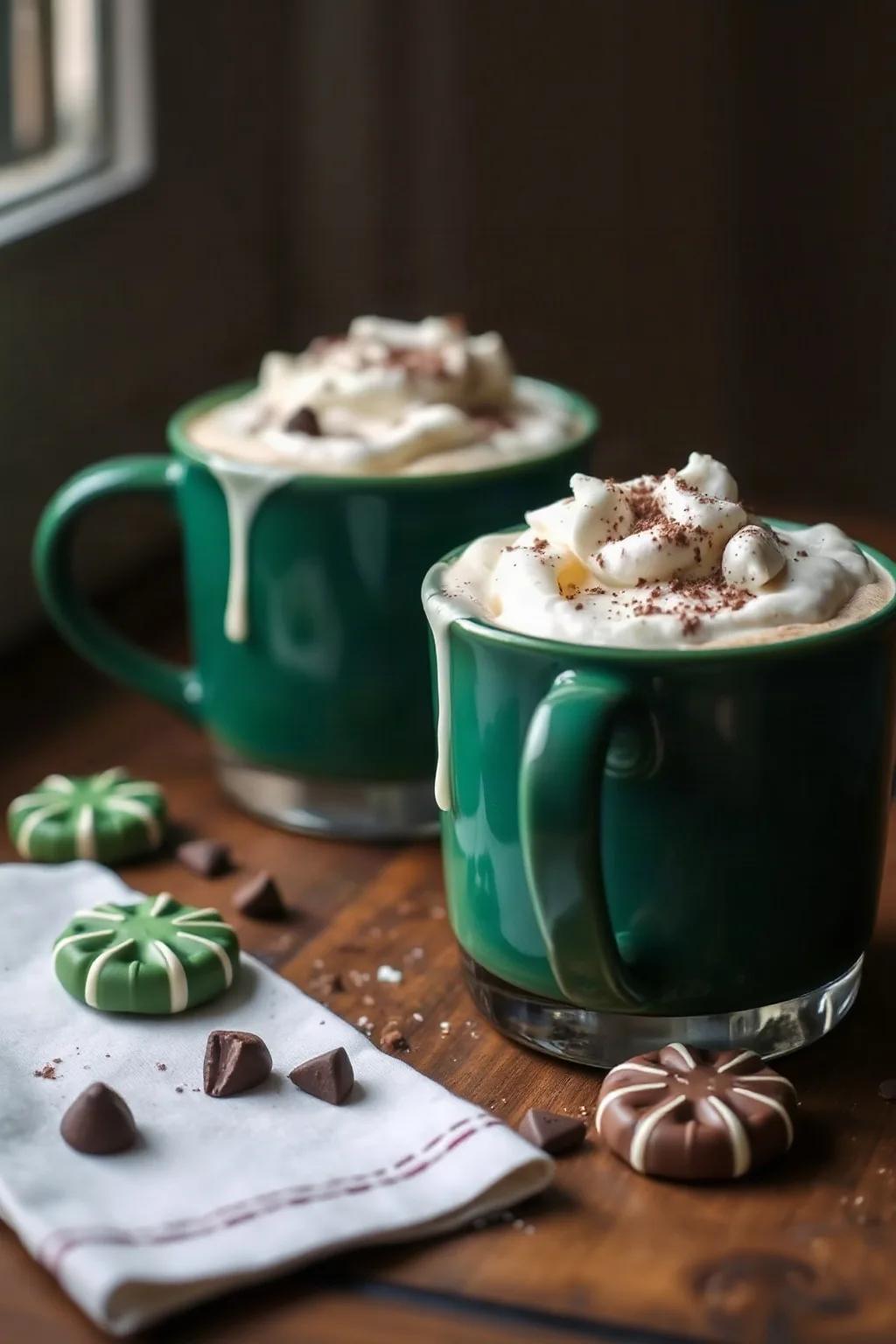 Decadent Thin Mint Cocoa