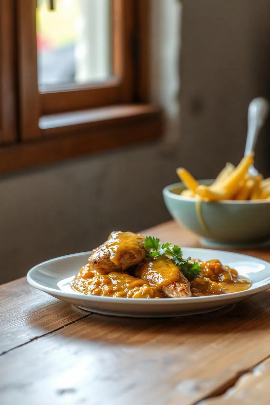 Maple Curry Chicken Delight