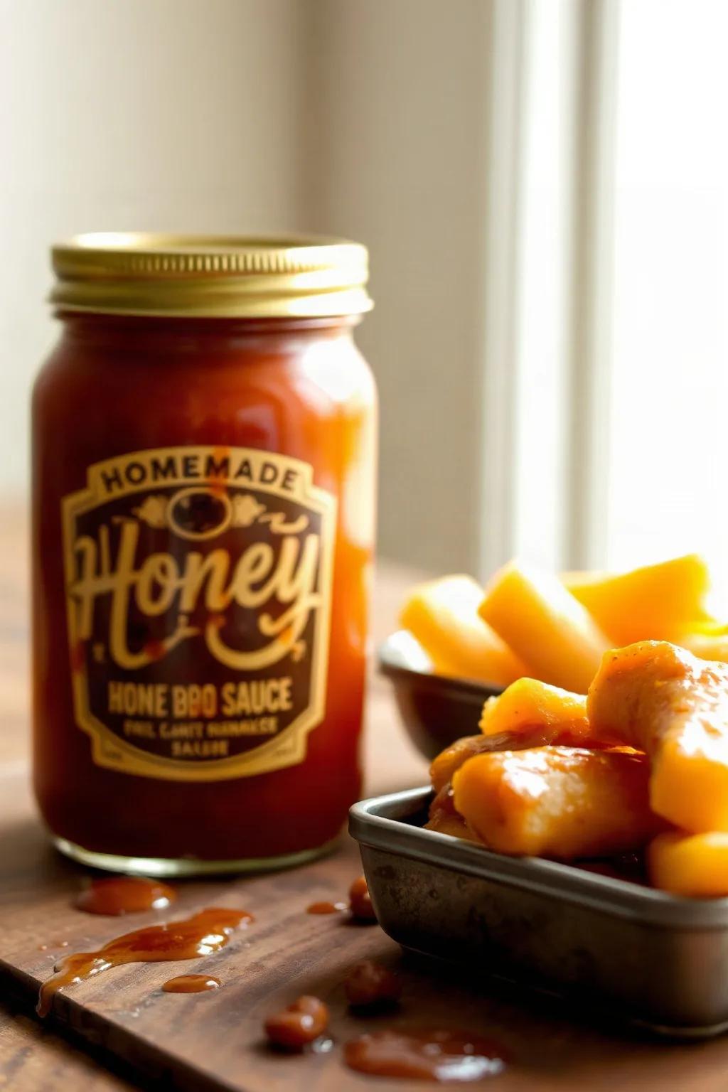 Homemade Honey BBQ Sauce