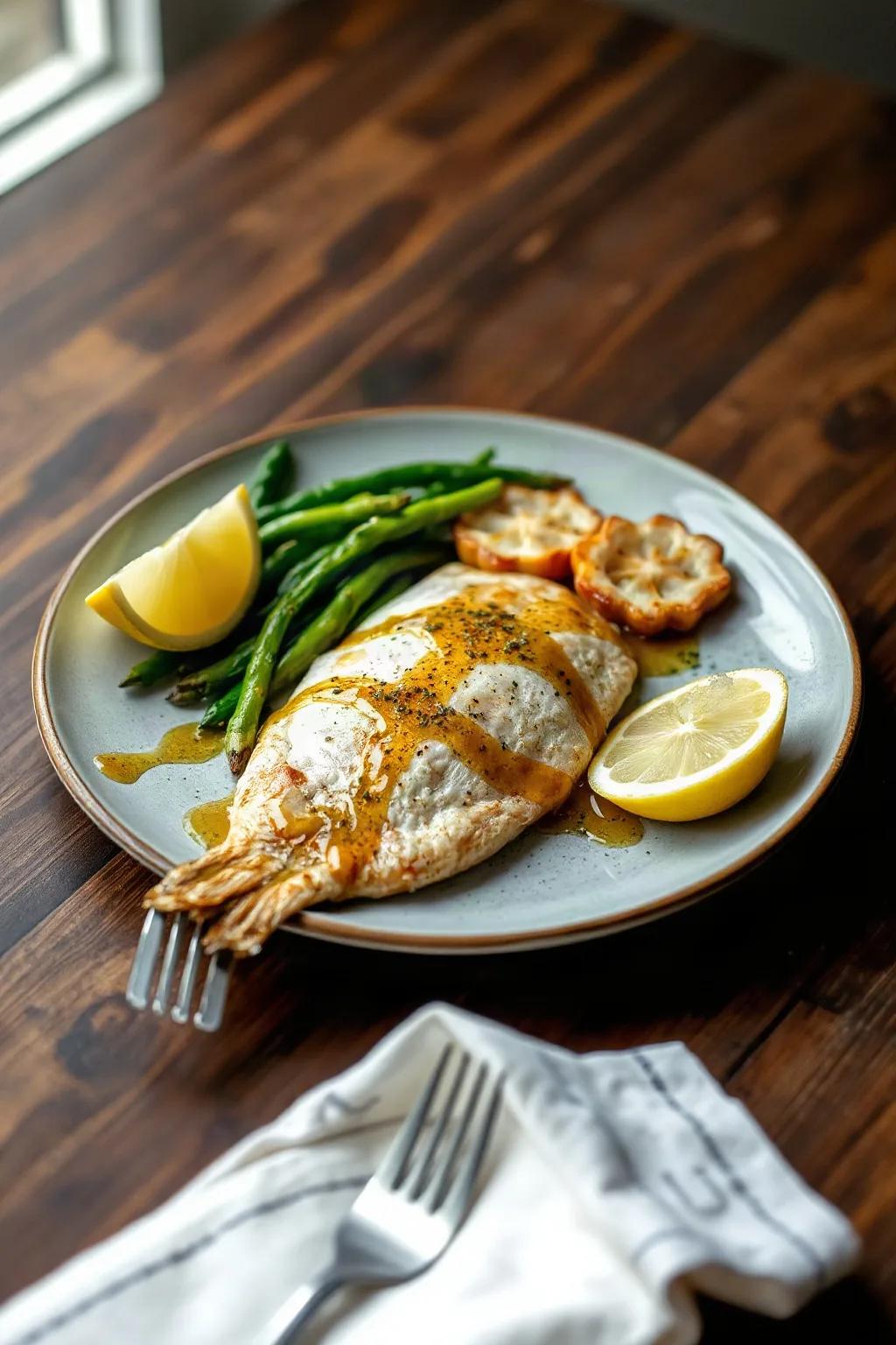 Poisson Basa ou Swai à la Moutarde de Dijon Sucrée