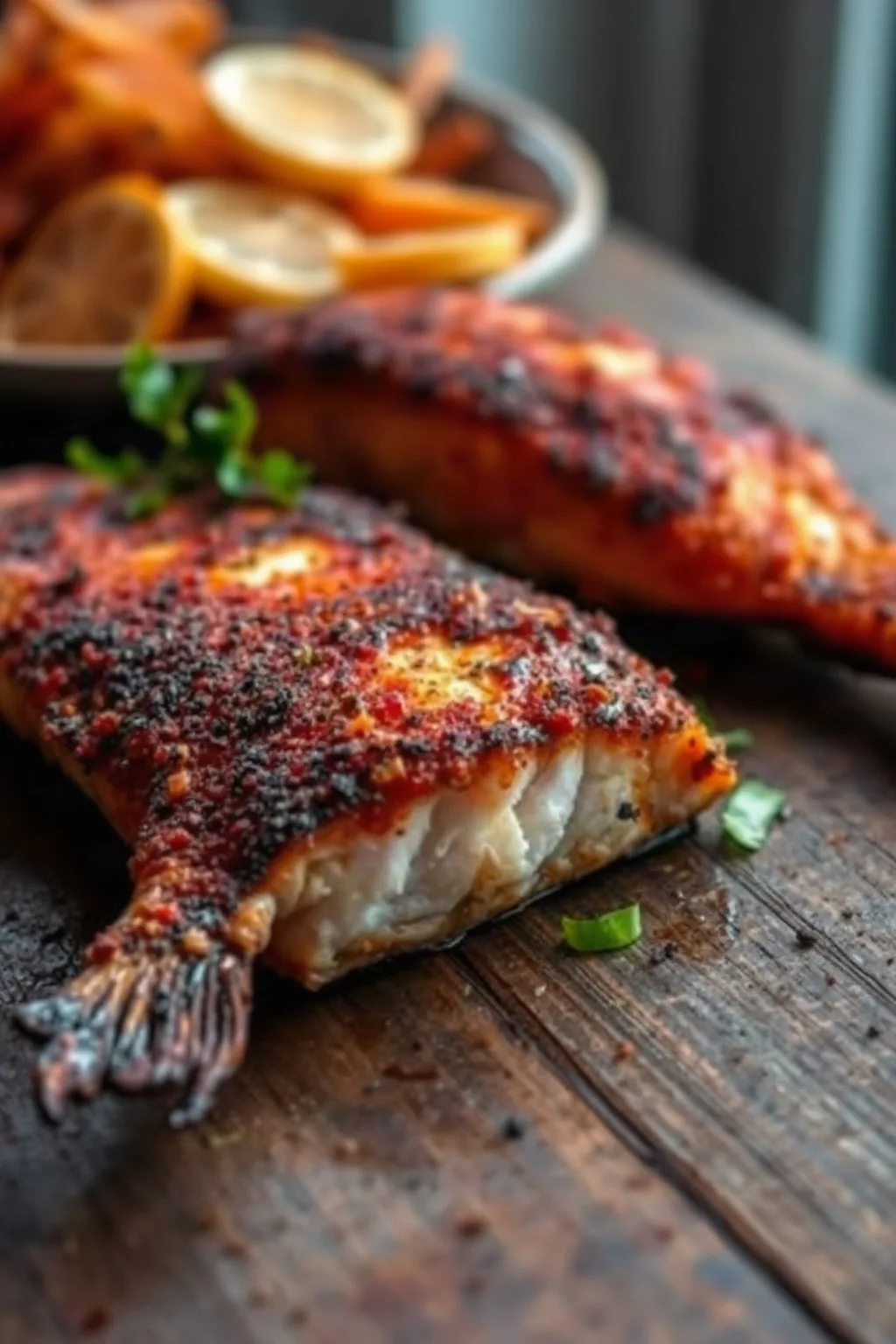 Authentic Blackened Fish
