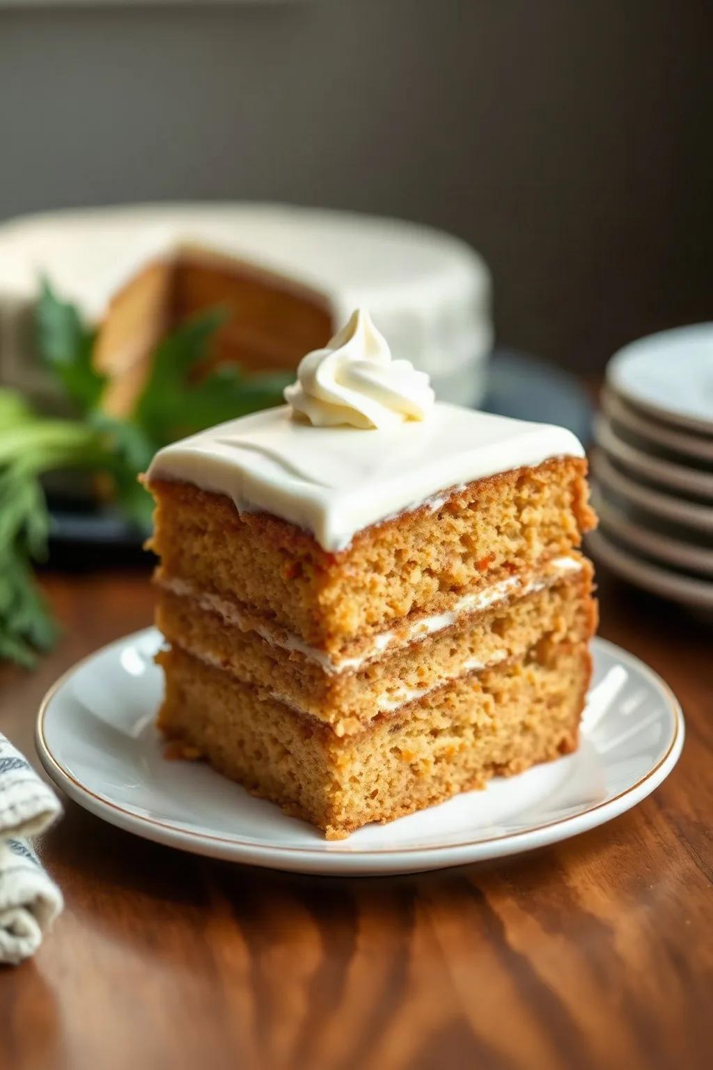 Classic Carrot Pineapple Cake