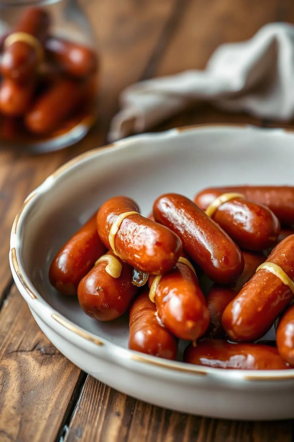 Tangy Pickled Little Smokies