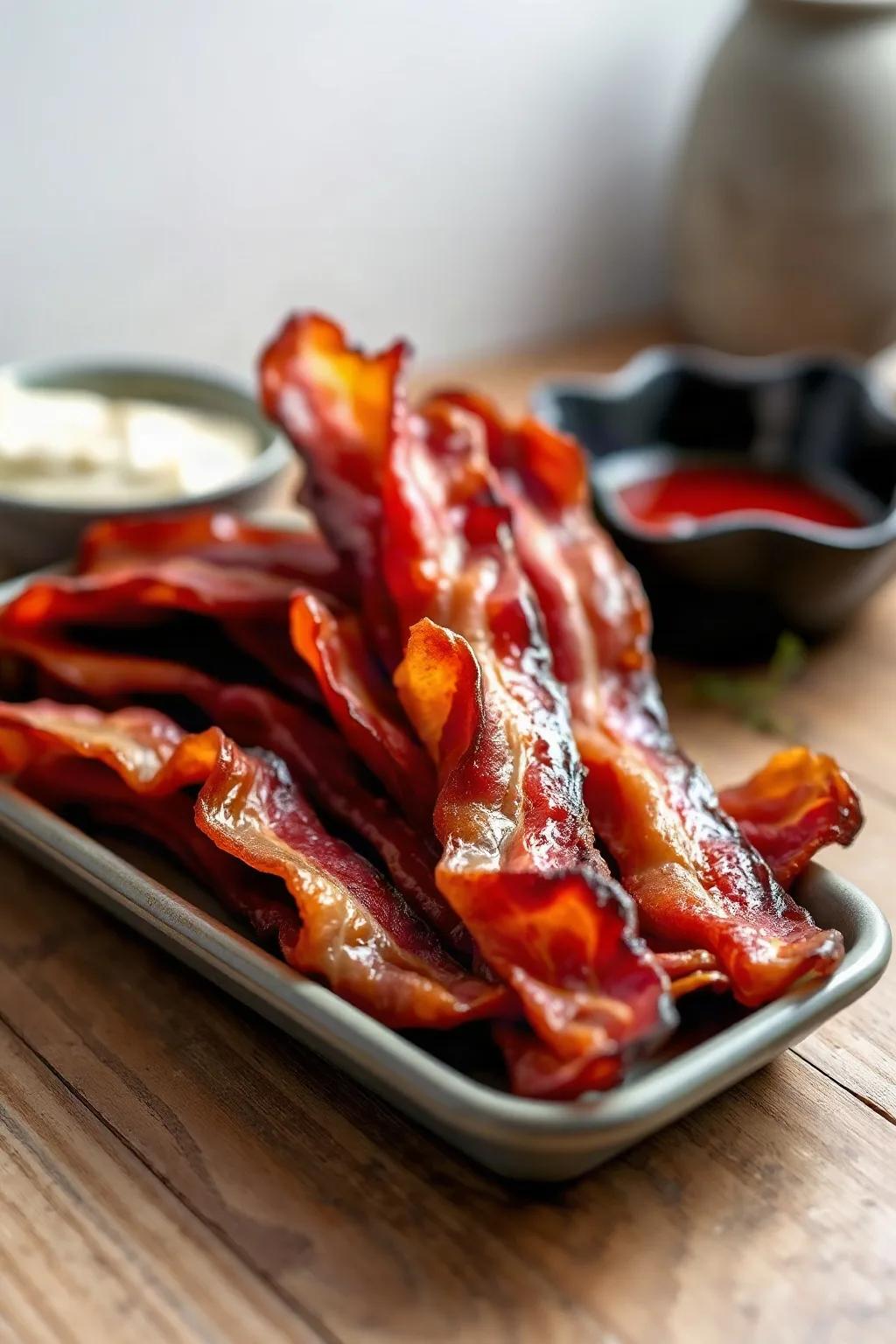Bacon épais parfait au four
