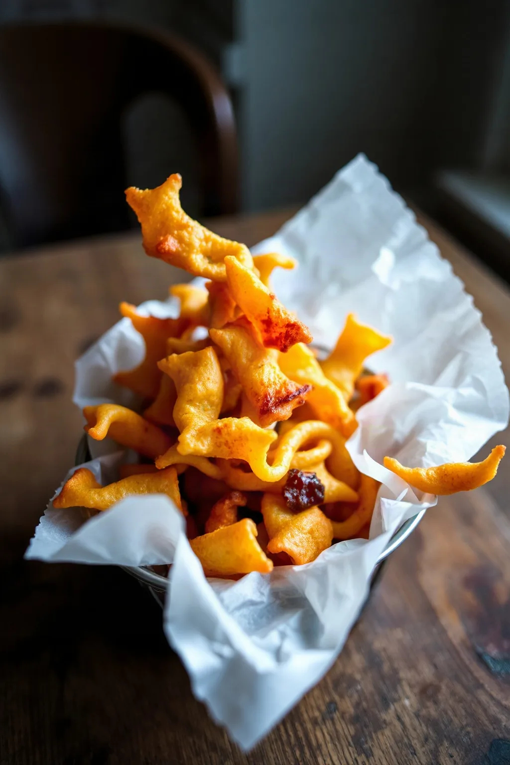 Crispy Air Fryer Pasta Chips