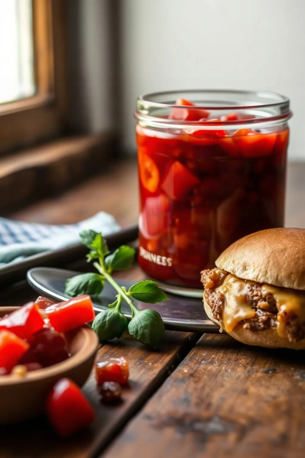 Diane's No-Cook Red Hamburger Relish