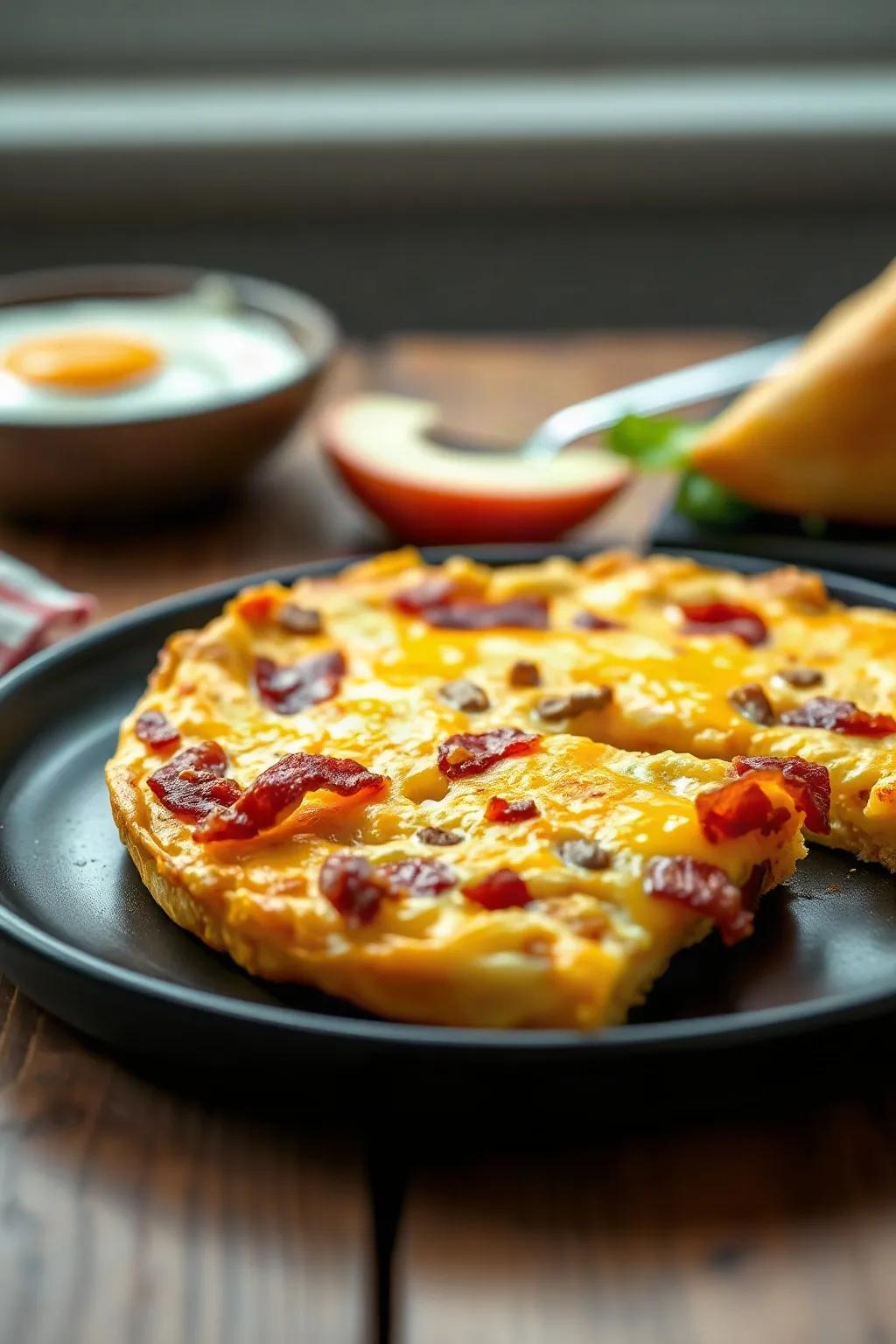 Bacon Cheese Frittata: A Savoury Delight