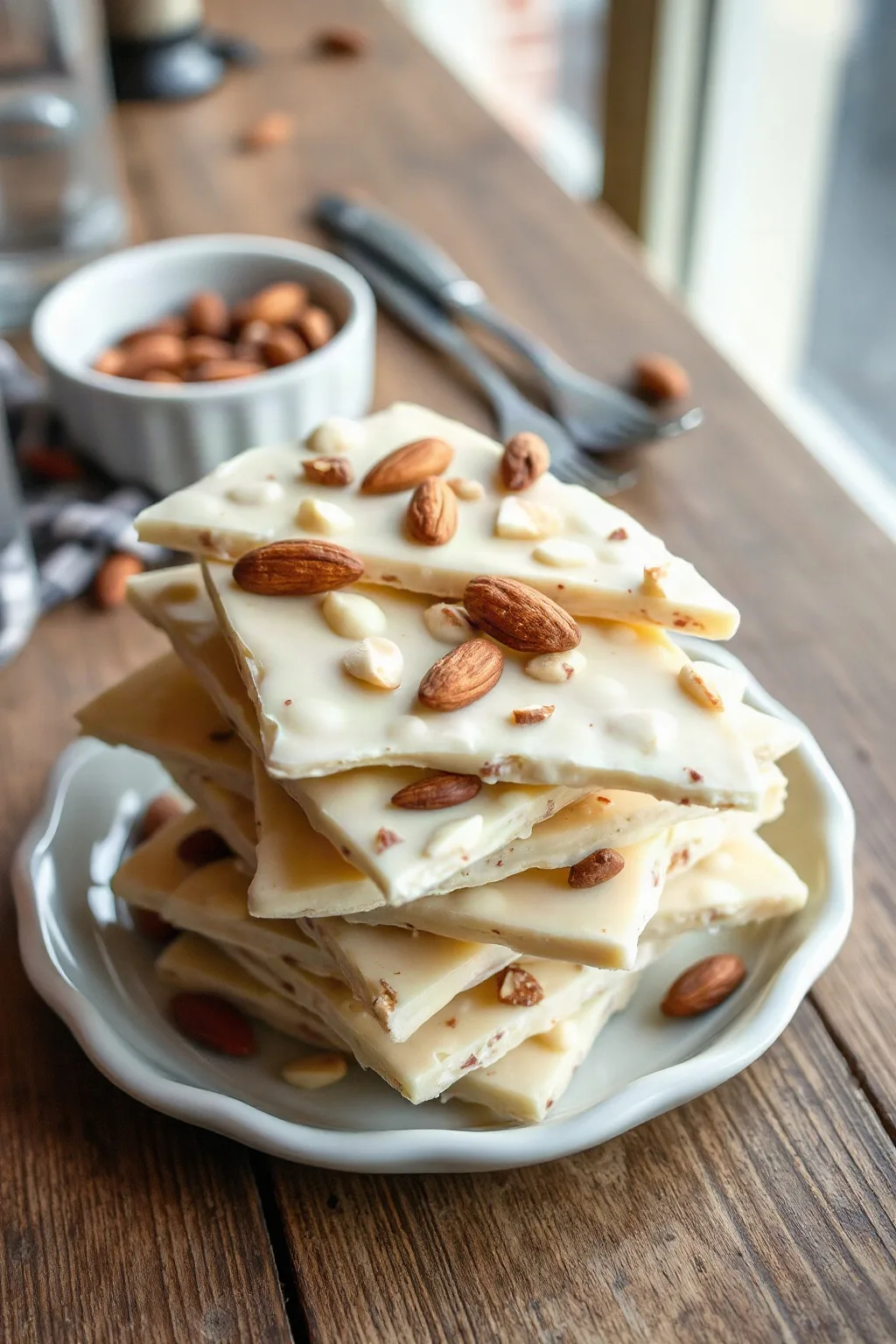 El Mejor Chocolate Blanco con Almendras