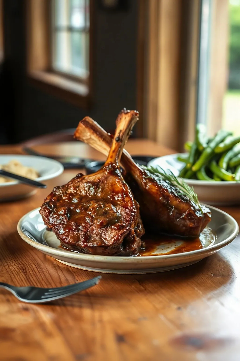 Braised Lamb Shoulder Chops