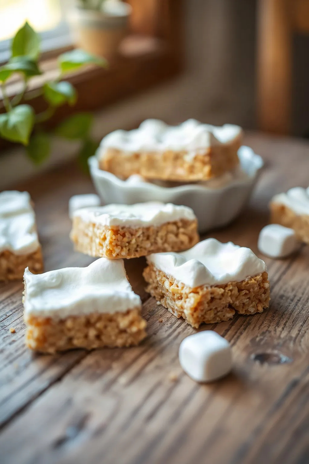 Classic Marshmallow Crispie Bars