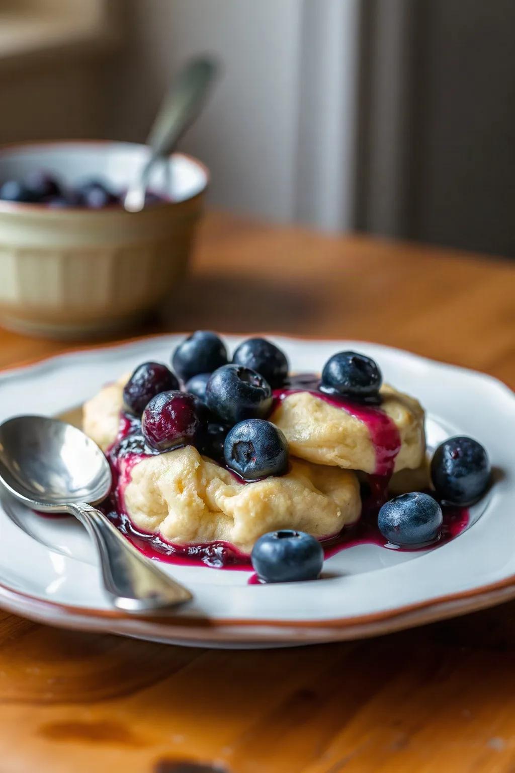 Postre de Arándanos de Cape Breton