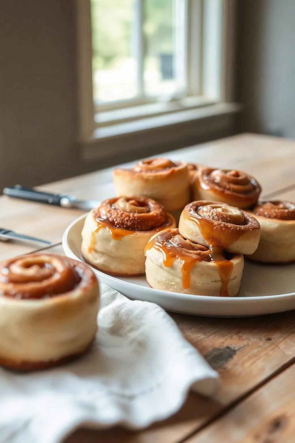 Easy Cinnamon Rolls from Frozen Bread Dough