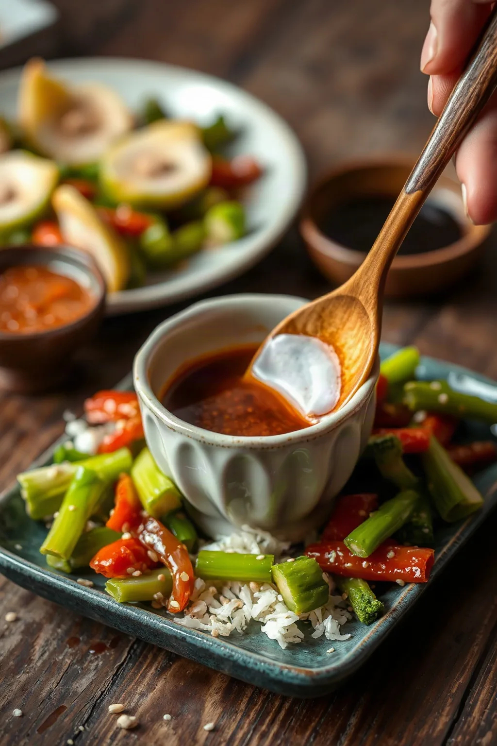 Sauce au sésame à la chinoise