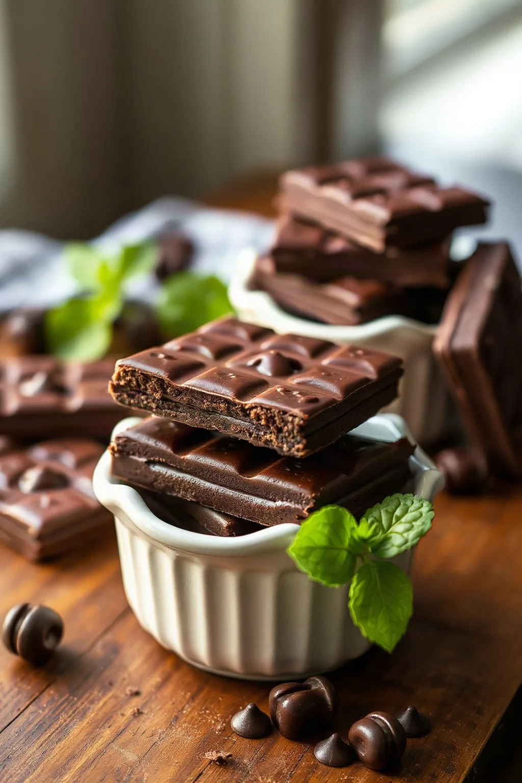 Chocolat Noir Paleo Fait Maison Qui Fond Dans La Bouche