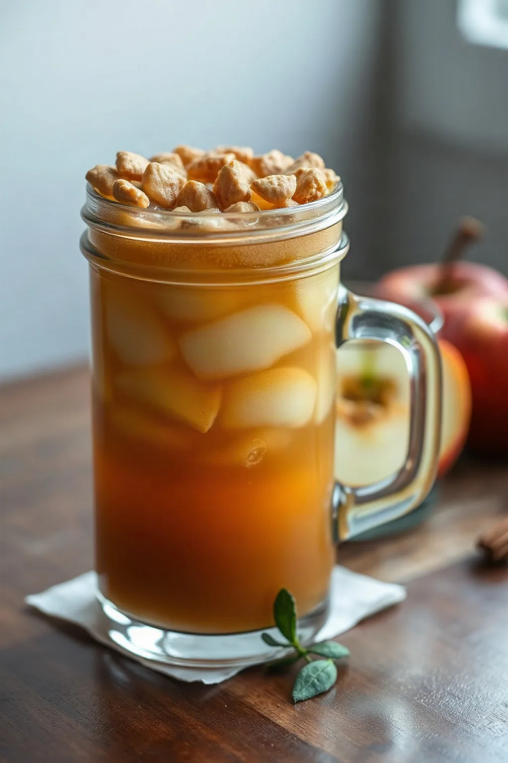Boisson Tarte aux Pommes en Pot