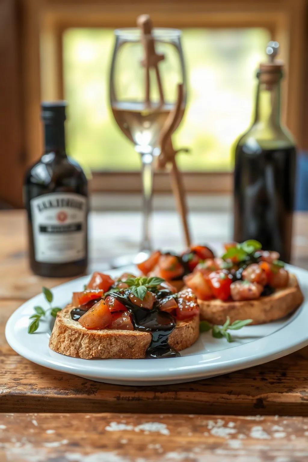 Bruschetta Classique au Balsamique