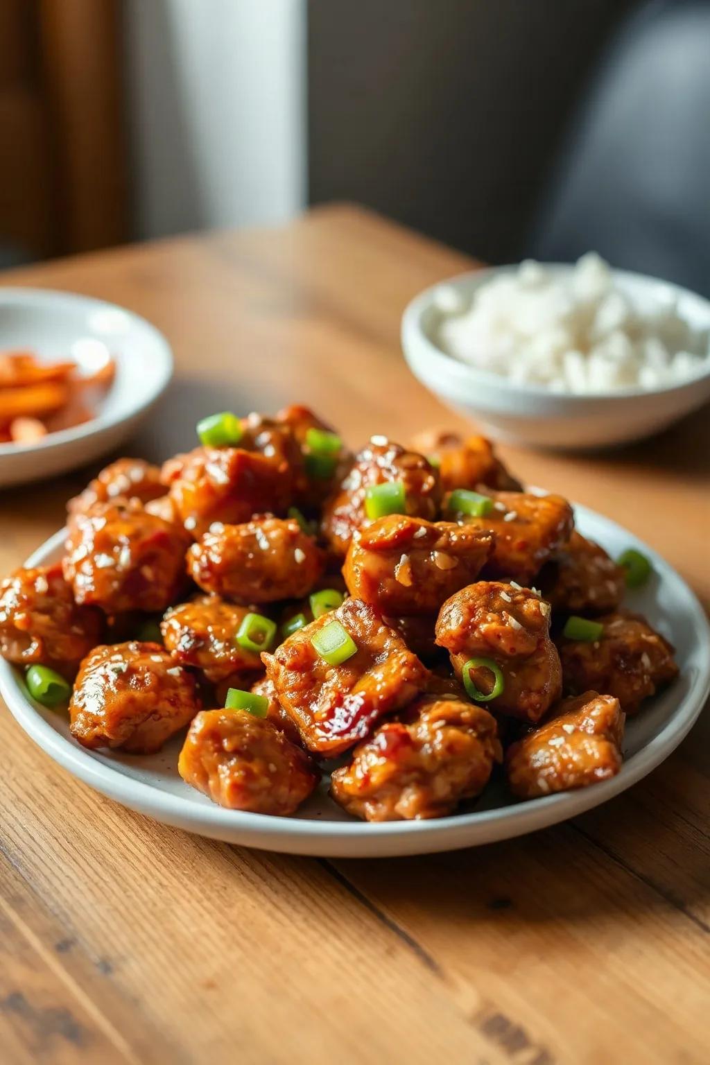 Air Fryer General Tso's Chicken