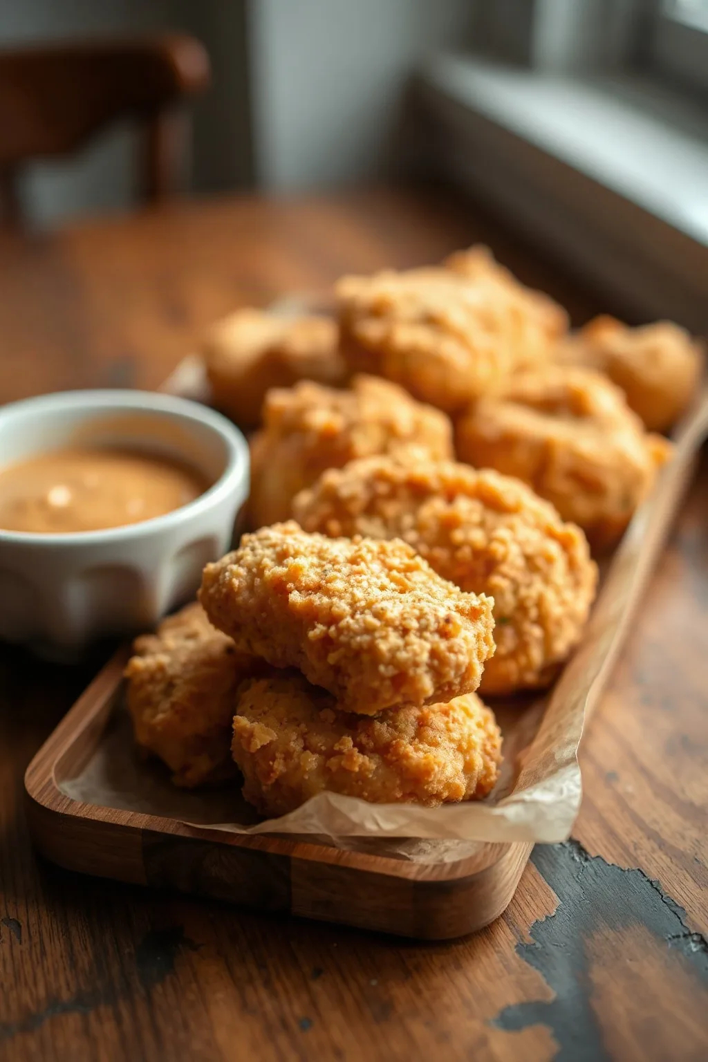 Crispy Baked Chicken Nuggets