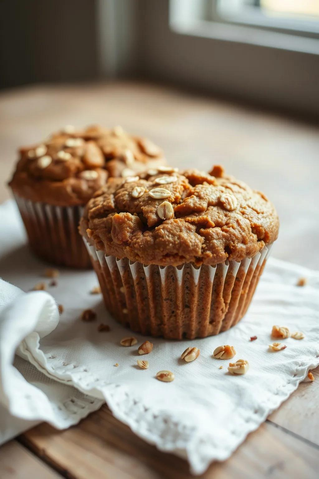 Delicious Oat Bran Muffins