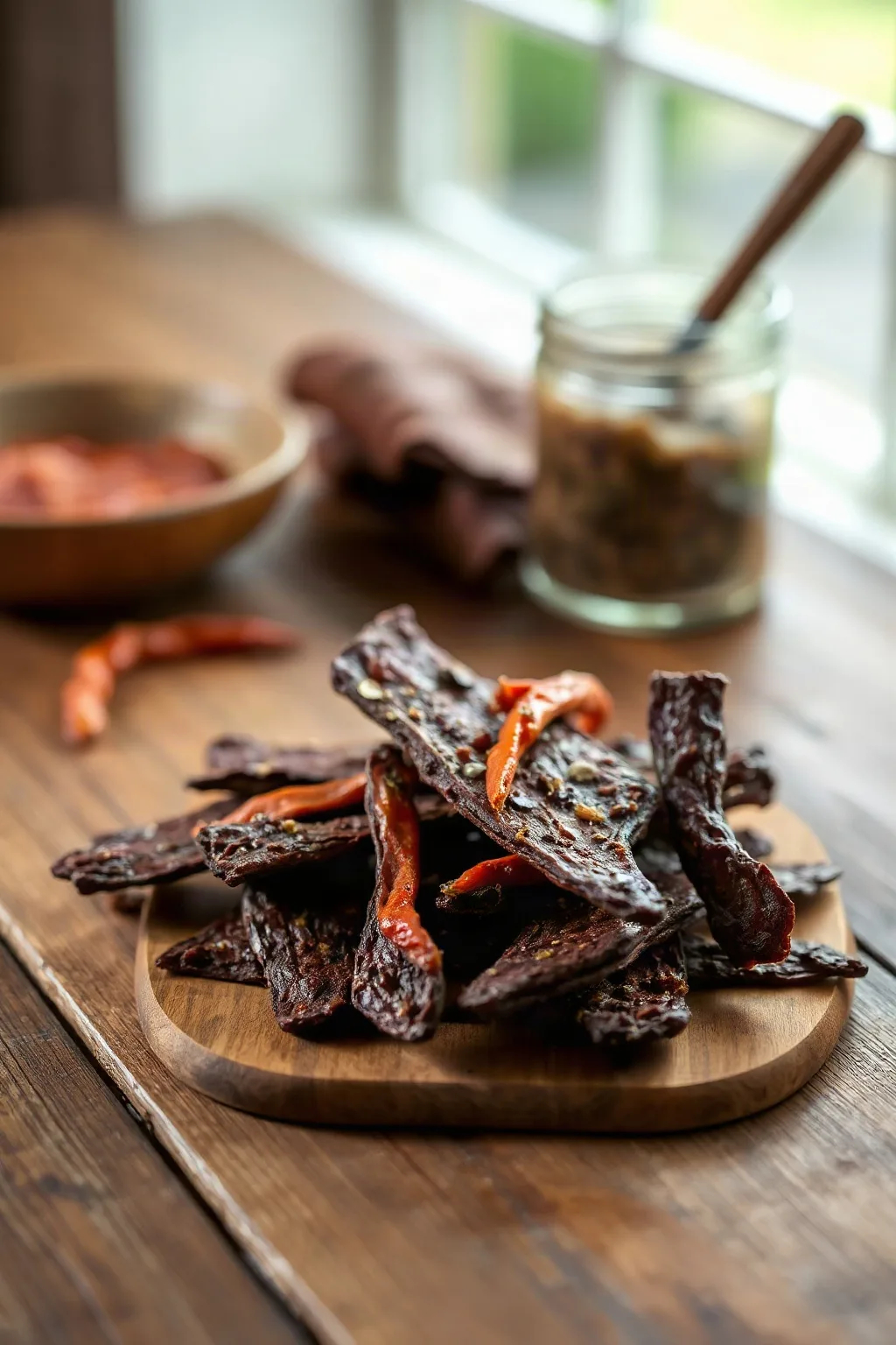Cecina de Venado Dulce y Picante