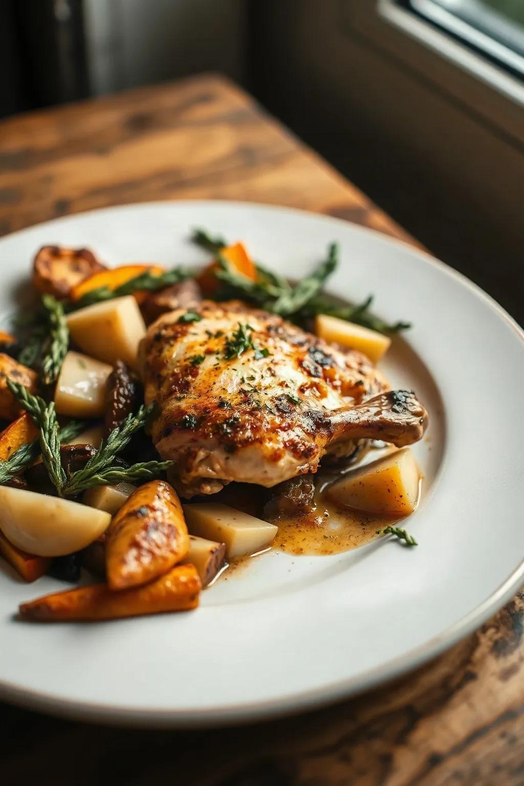 Herbs de Provence Chicken with Vegetables