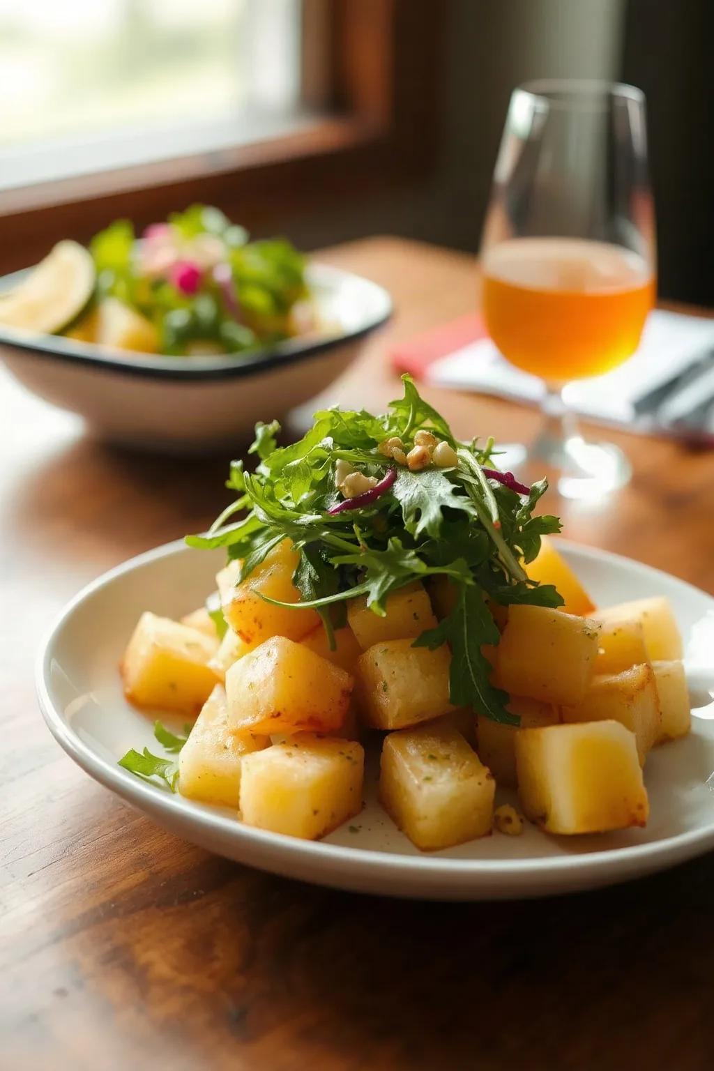 Ensalada de Piña y Rúcula