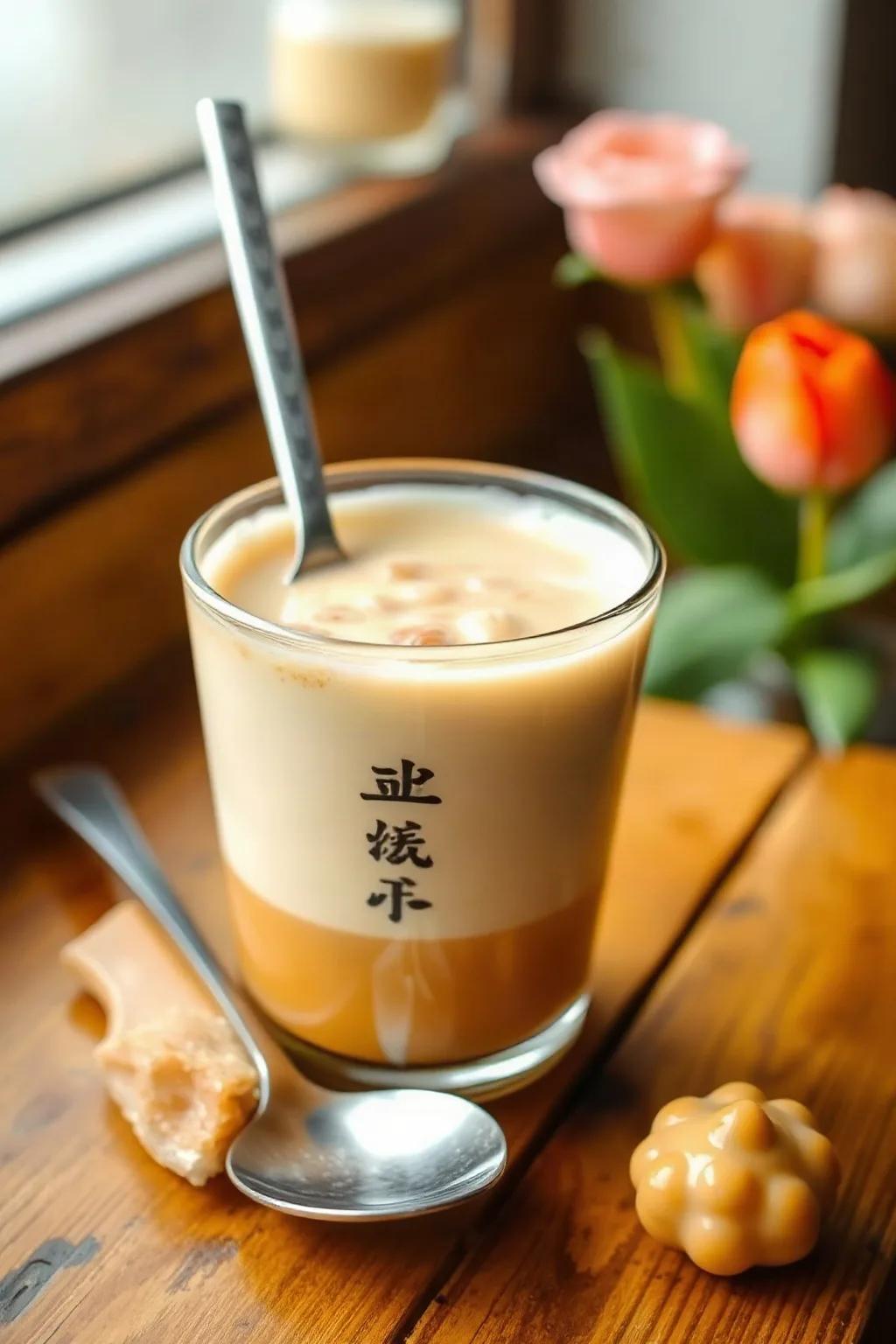 Thé au lait et miel à la hongkongaise