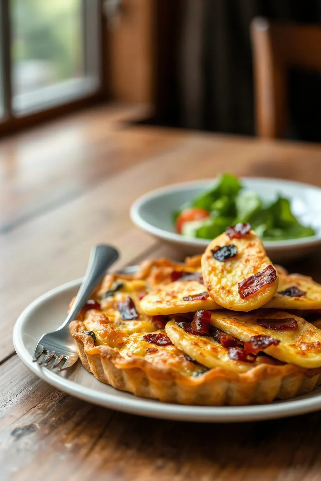 Quiche Facile au Bacon et Fromage