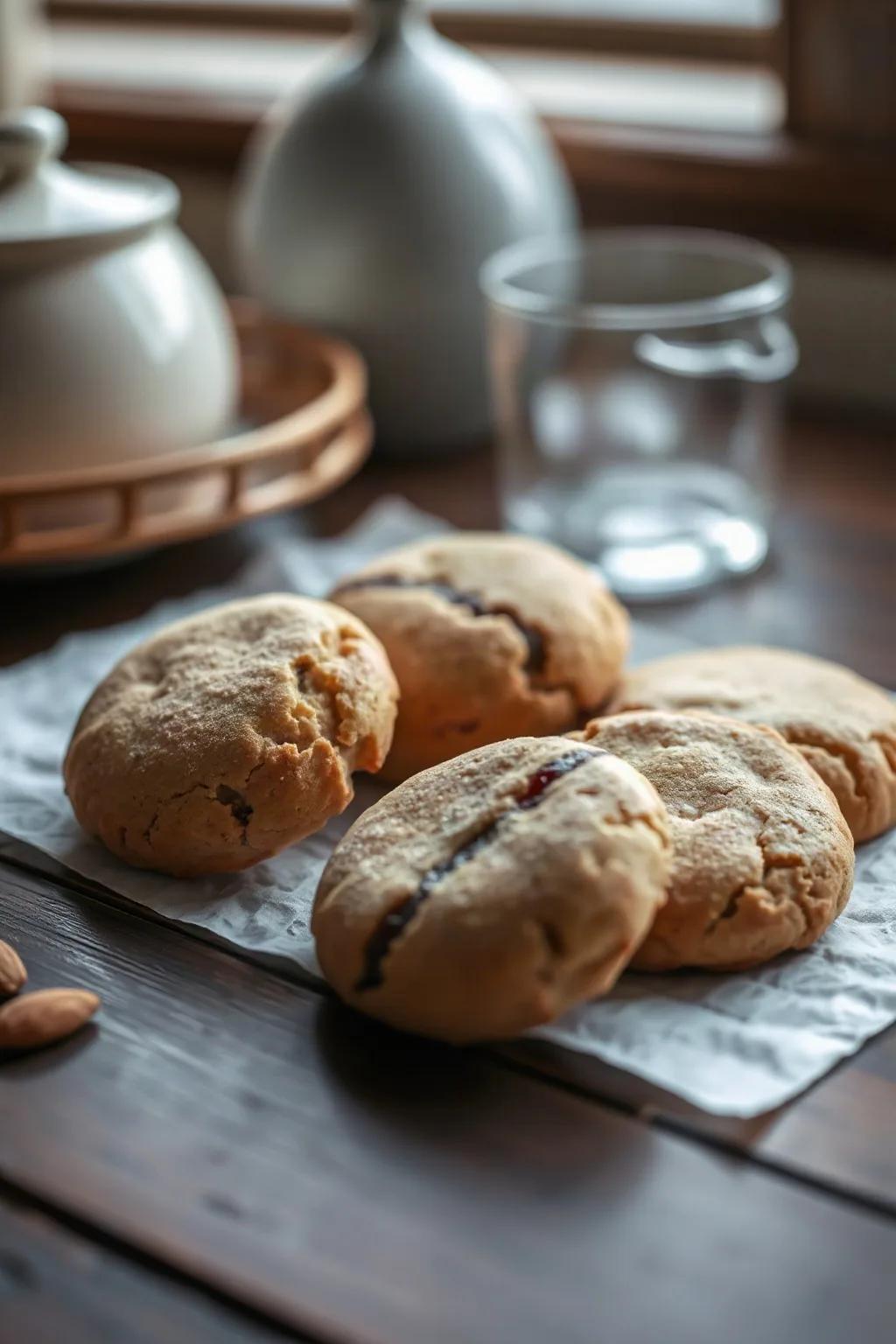 Traditional Dutch Cookies with Almonds