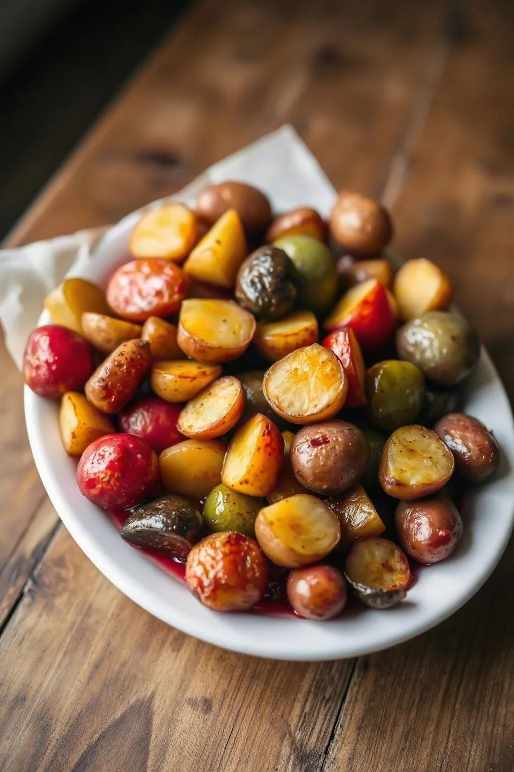 Mélange de Pommes de Terre Rôties Parfait